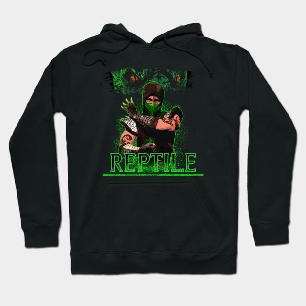 Mortal Kombat - Reptile Hoodie by Waldesign